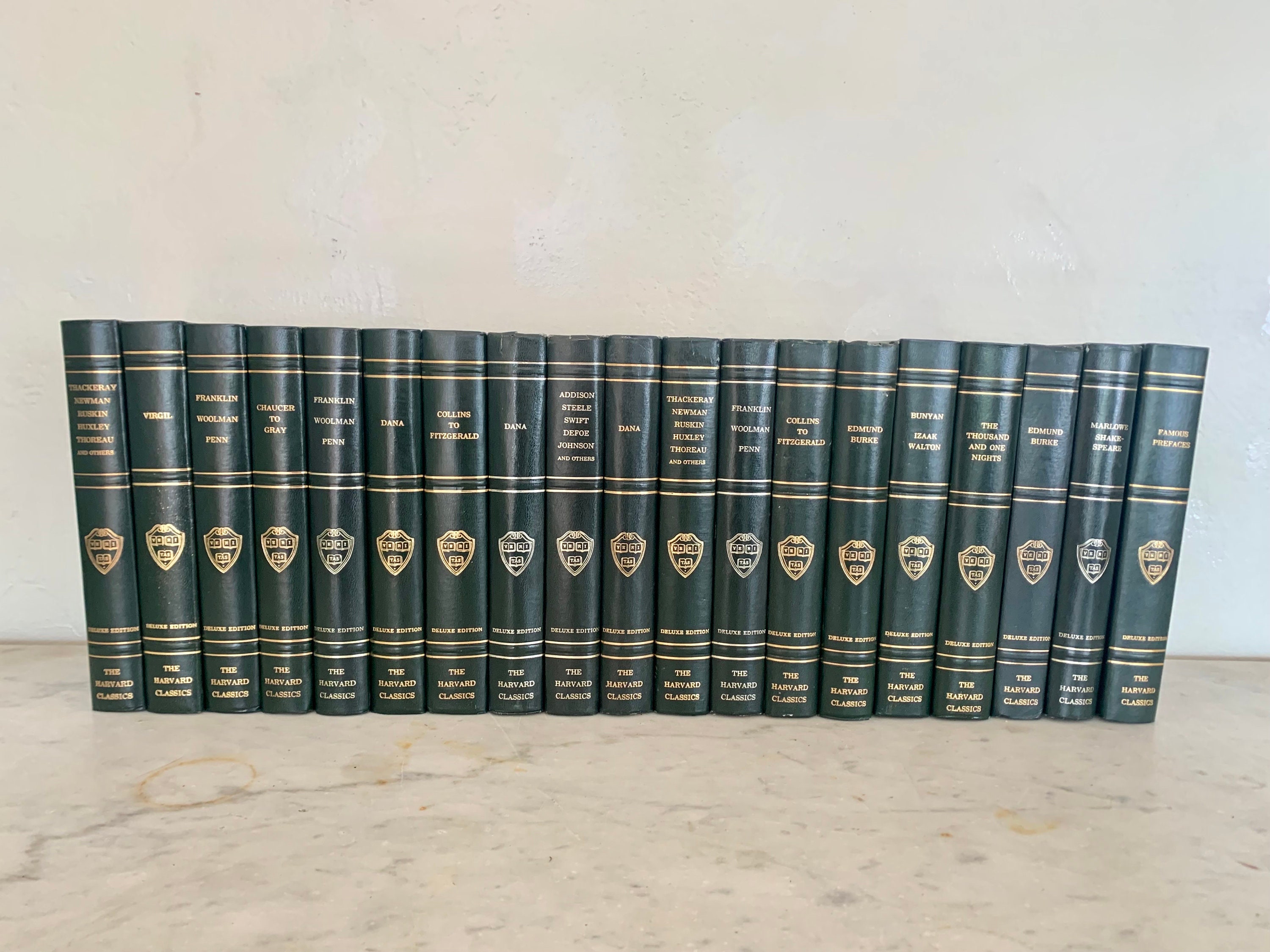 Vintage 1969 Harvard Classics Deluxe Edition Books—take Your Pick