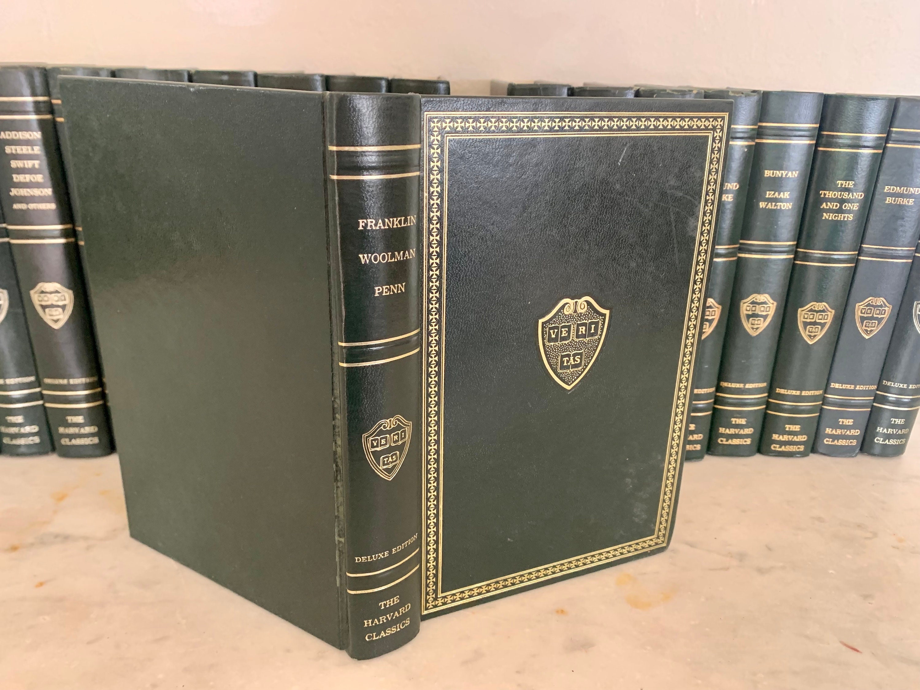 Vintage 1969 Harvard Classics Deluxe Edition Books—take Your