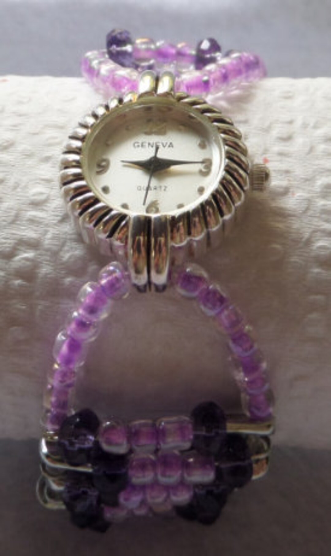 Purple Safety Pin Watch - Etsy