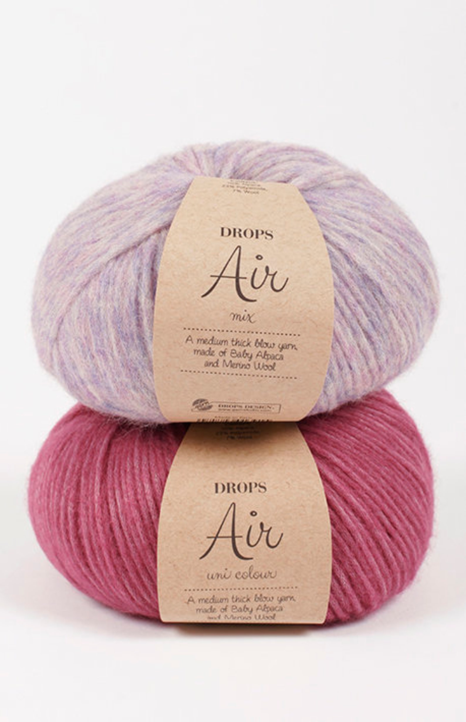 DROPS Air Yarn 164yds/150m 1.8oz/50g Group C. Medium Thick Etsy