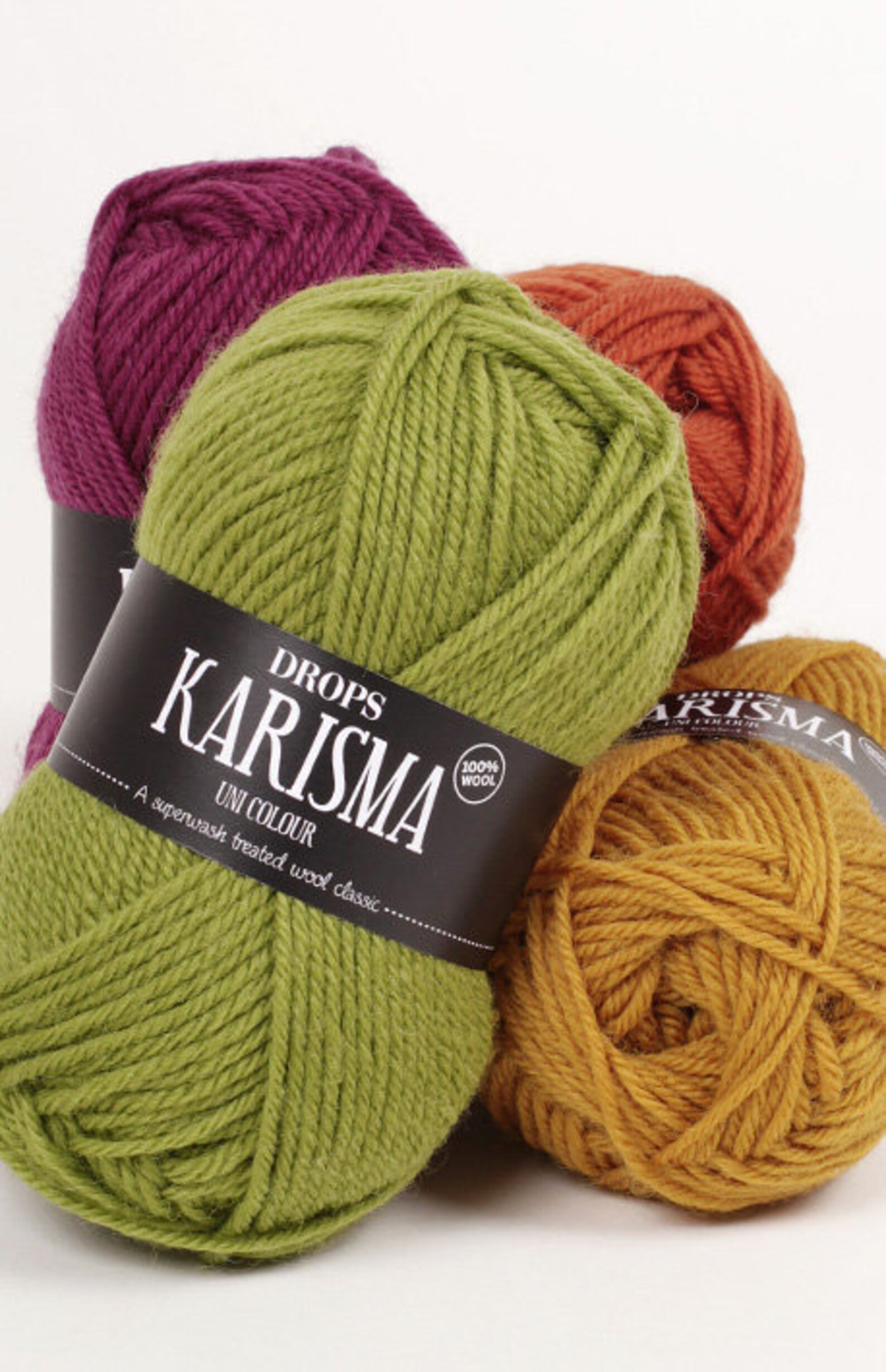 DROPS Karisma Wool Yarn. 109yds/100m 1.8oz/50g. Superwash Etsy