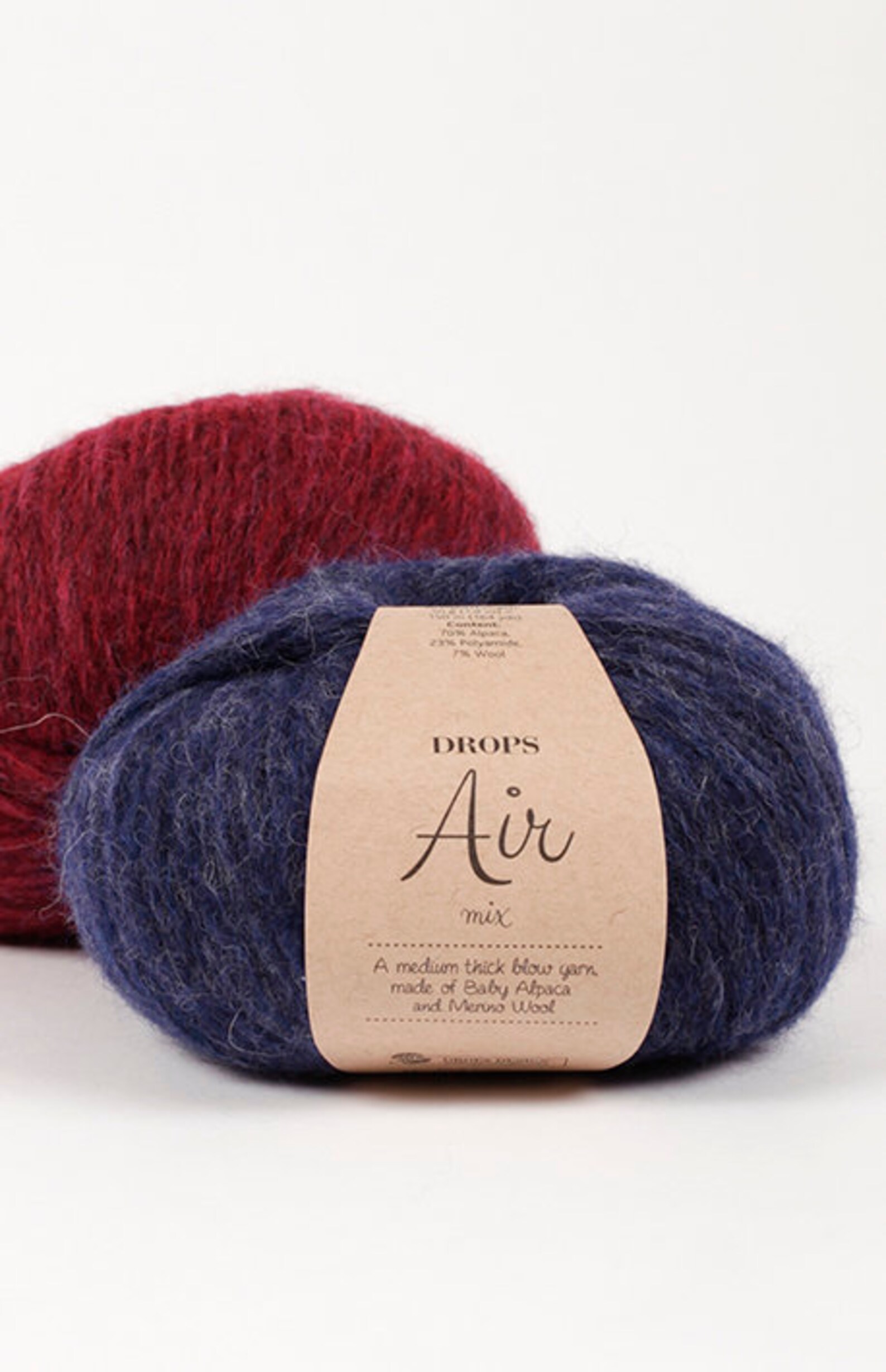 DROPS Air Yarn 164yds/150m 1.8oz/50g Group C. Medium Thick Etsy