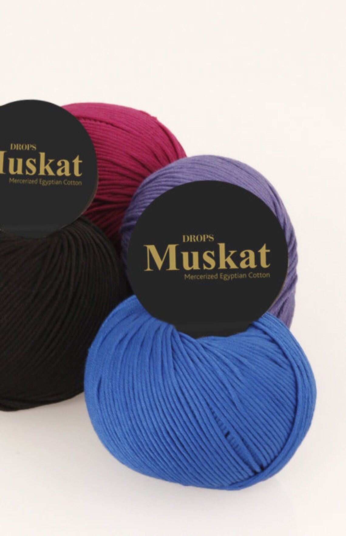 DROPS Muskat Cotton Yarn Group B. 109yds/100m 1.8oz/50g. Raw Etsy