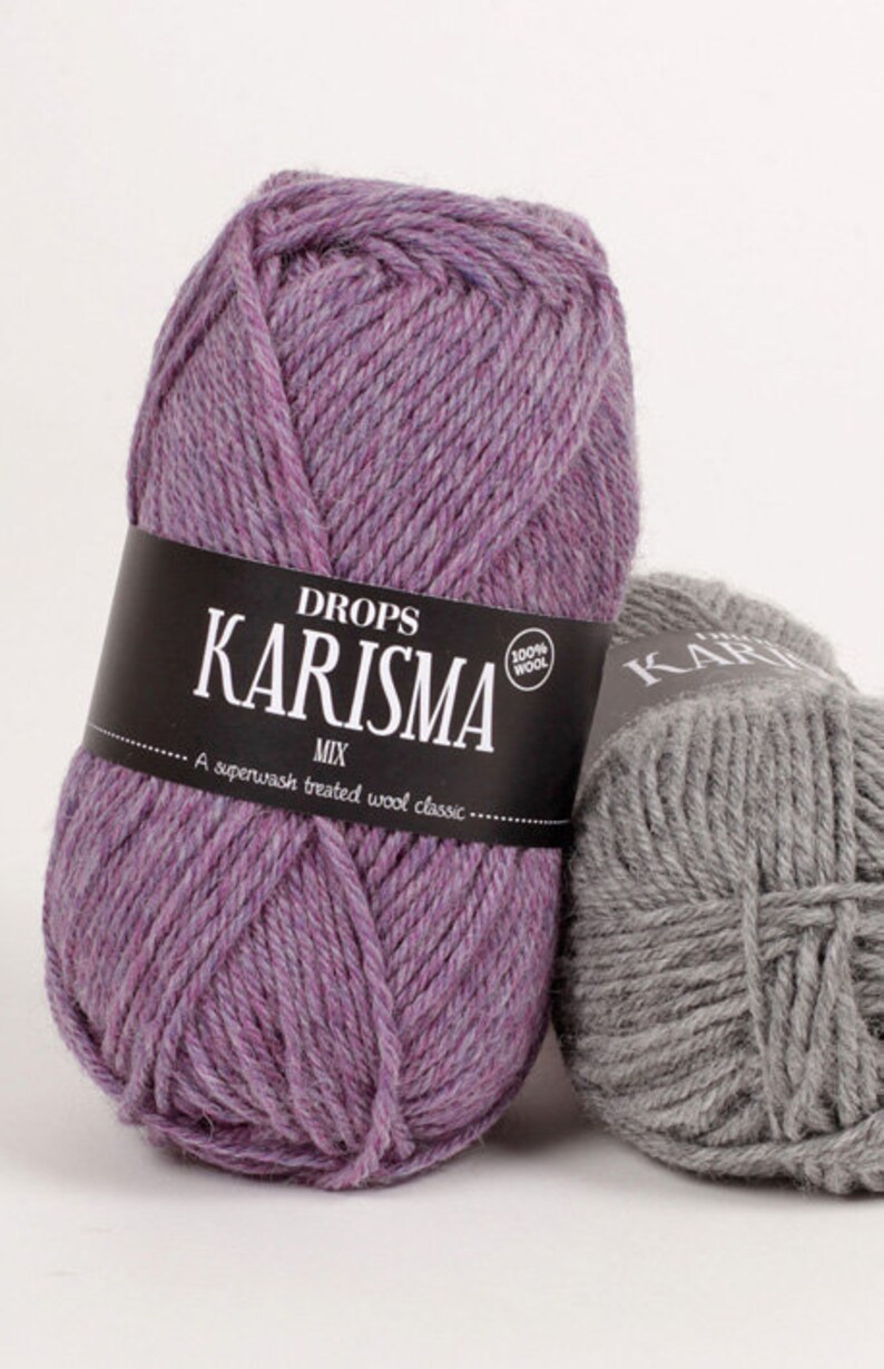 DROPS Karisma Wool Yarn. 109yds/100m 1.8oz/50g. Superwash Etsy