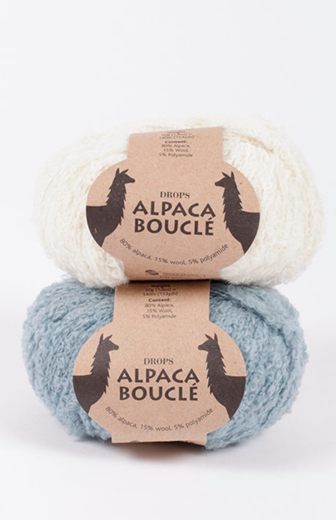 DROPS Alpaca Bouclé Yarn 153yds/140m 1.8oz/50g Group C Soft | Etsy