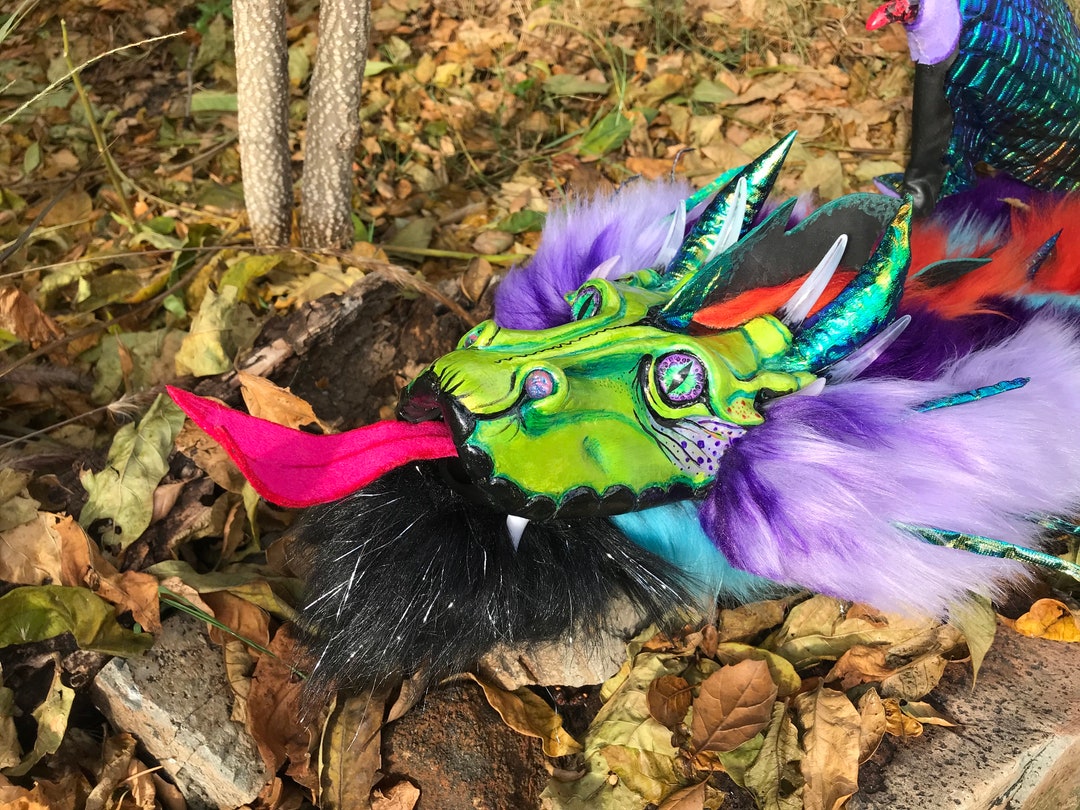 Dragon Puppet Large Etsy