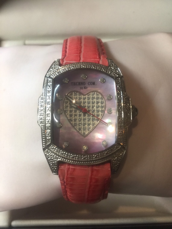 Techno watch by KC Diamond Ladies Watch