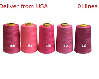 Hilo de coser 4000 yardas cada cono nuevo conos Serger Overlock Serge