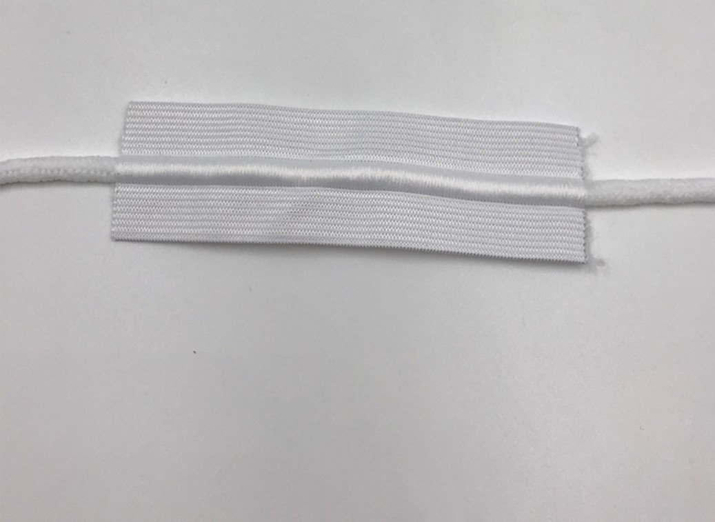 Washed White Drawstring White Drawstring Elastic - 1 1/2 Width (variable Size Packs)stretchrite ...