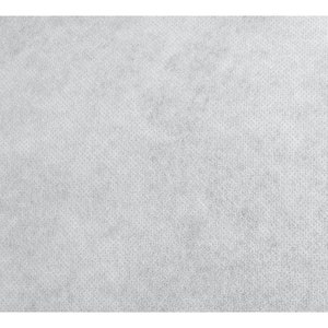 May include: A close-up of a light gray textured fabric. The fabric has a subtle, almost speckled appearance.