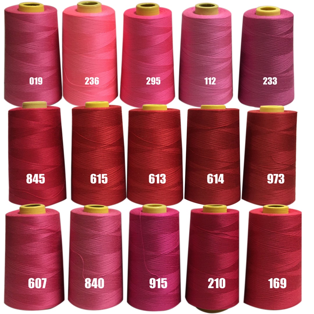 4000y Polyester Sewing Machine Thread Etsy