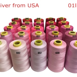 Sewing Thread  4000 yd Polyester Spool
