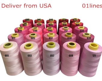 Sewing Thread  4000 yd Polyester Spool