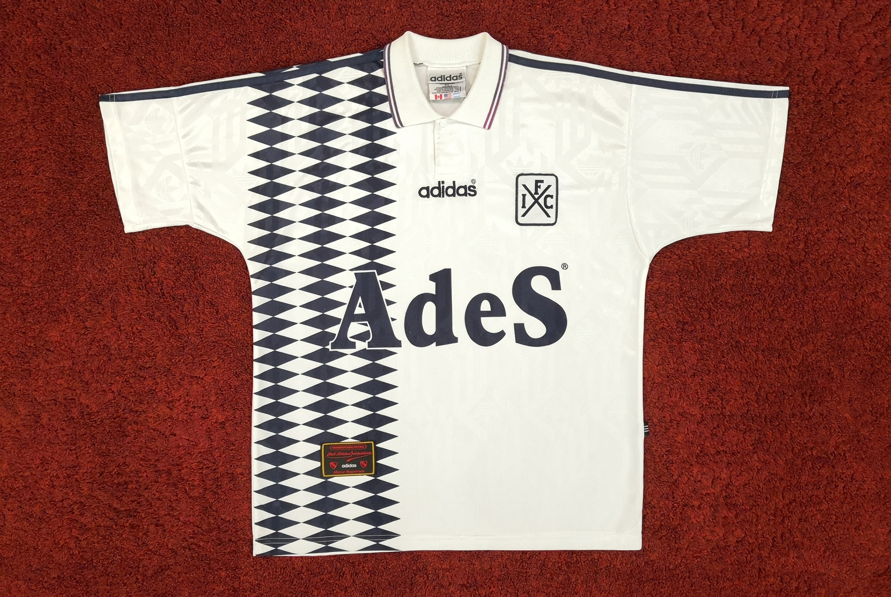 Rare Vintage Boca Juniors Home Football Shirt Jersey 1991 1992 Adidas  Originals