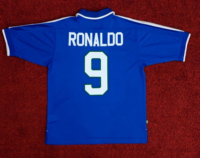 Vintage Classic Rare BRAZIL Brasil Away Soccer Jersey Football Shirt ...