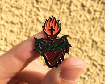 Sacred Heart - Enamel Pin