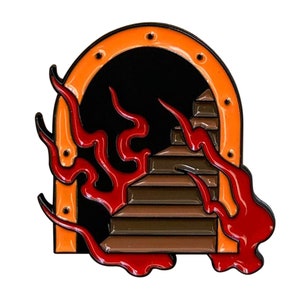 Stairway to Hell Tattoo - Enamel Pin