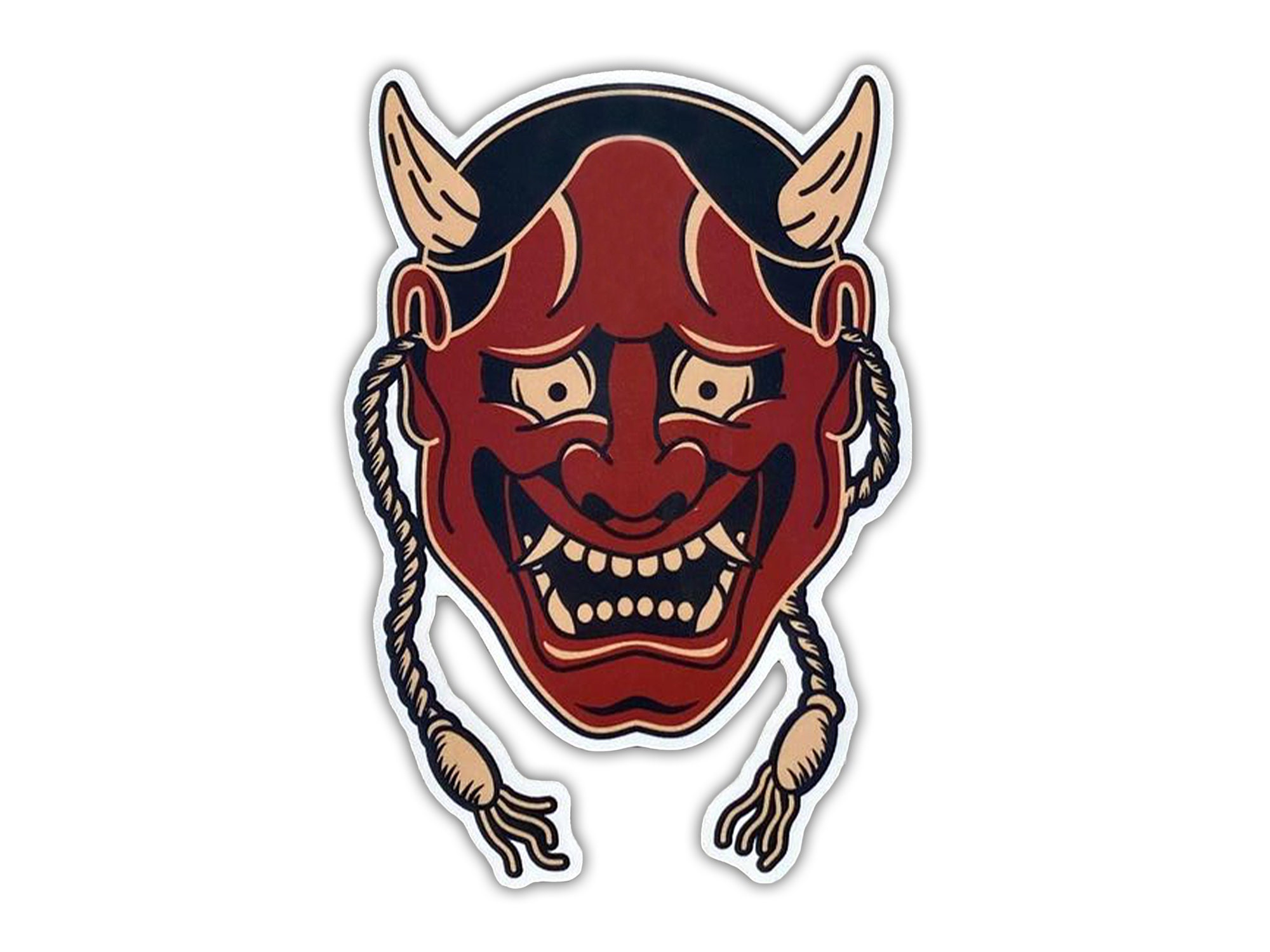 Ed hardy cap oni mask hannya 般若