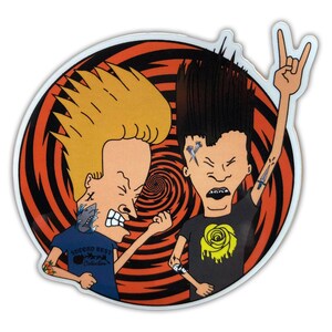 Beavis and Butthead Tattoo Sticker
