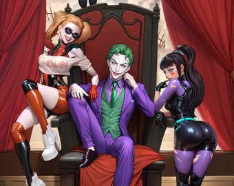 Villanos de DC: El harén del Joker