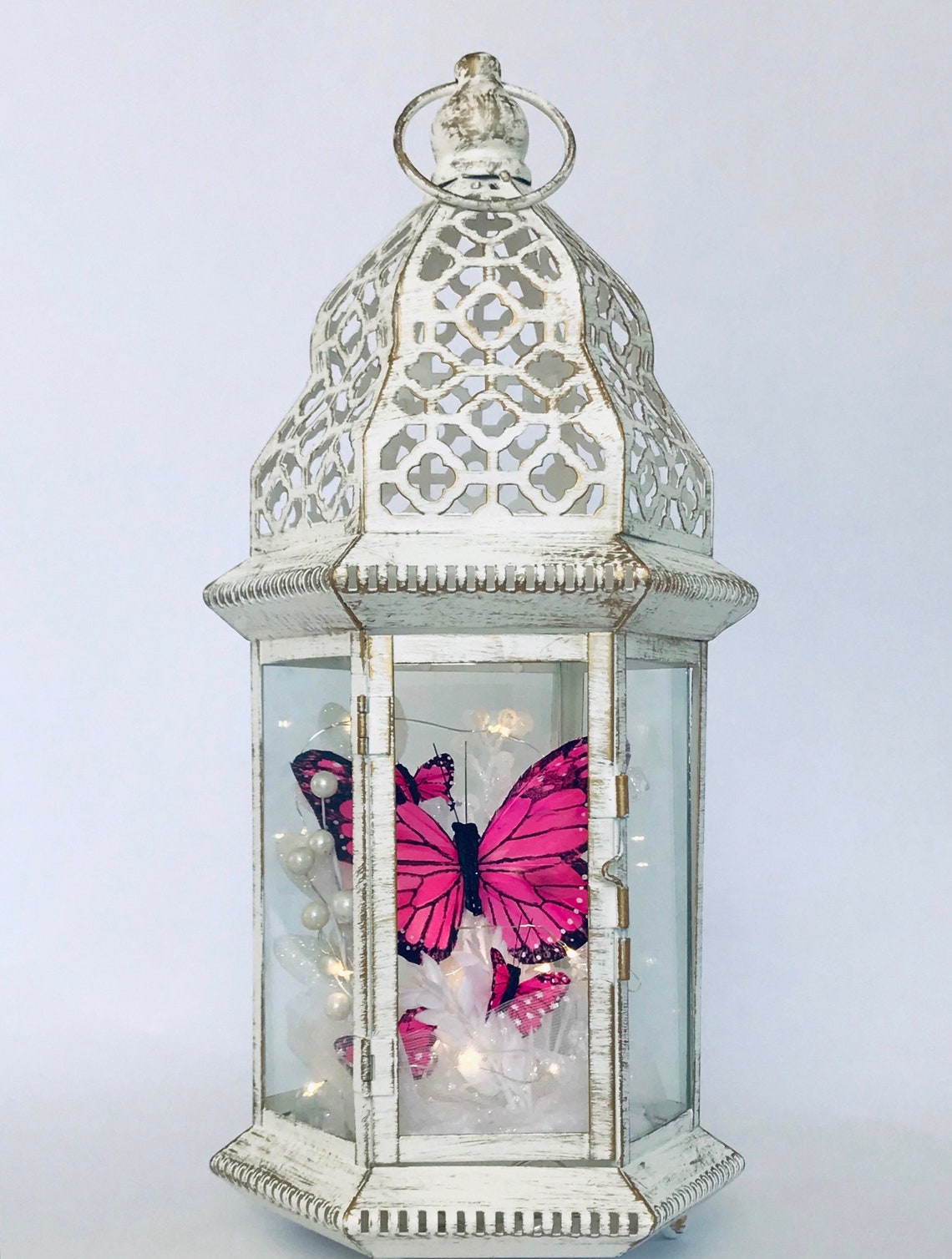 Butterfly Sympathy Gift Personalized Memorial Lantern in Etsy