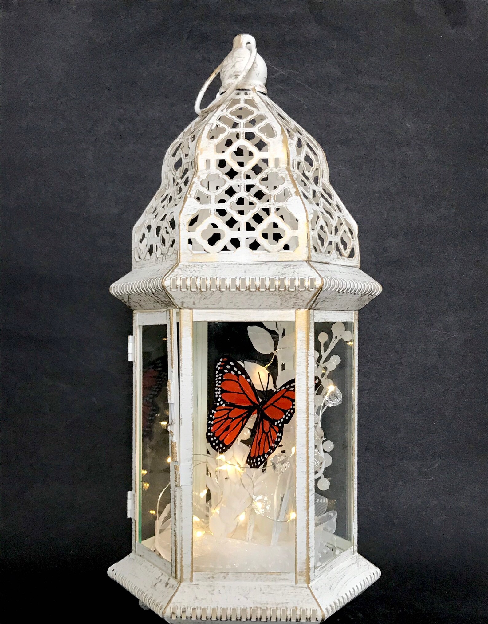 Memorial Lantern Butterfly Memorial Monarch Butterfly Etsy