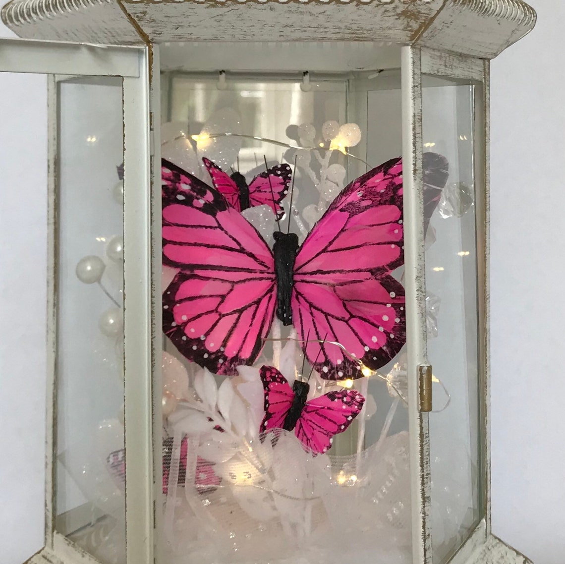 Butterfly Sympathy Gift Personalized Memorial Lantern in Etsy