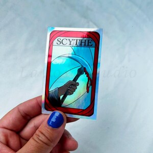 La carte de la faux Providence | Stickers Holographiques Imperméables | The Shepherd King Duology par Rachel Gilling sous licence officielle