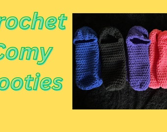 Crochet Comfy Footies (Digital)