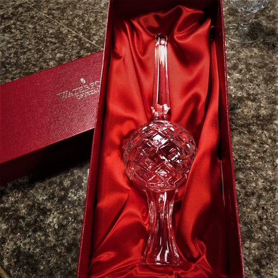 Waterford Crystal Tree Topper Etsy