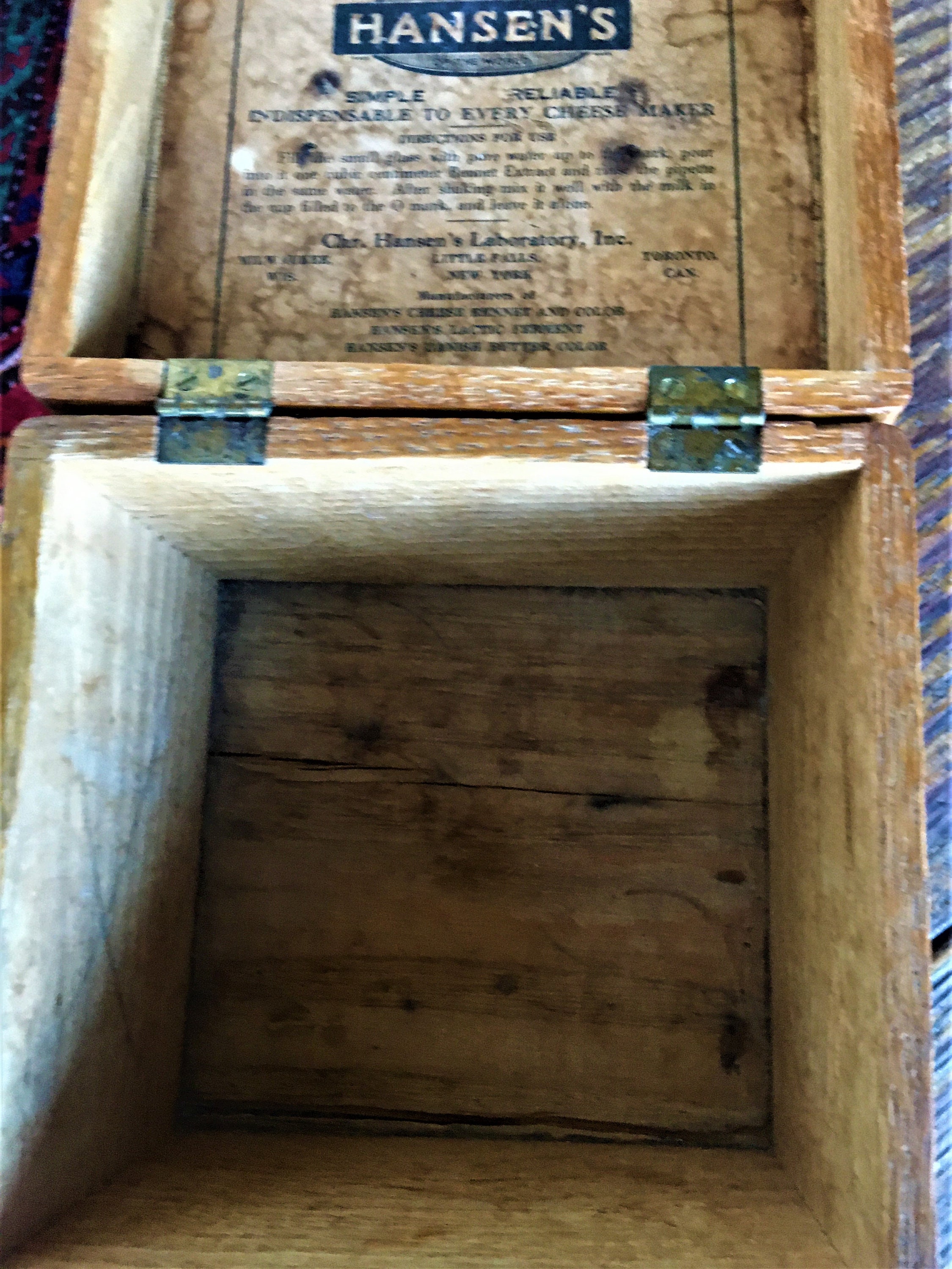Rare Chr. Hansen's Laboratory Rennet Test Kit Wooden - Etsy UK