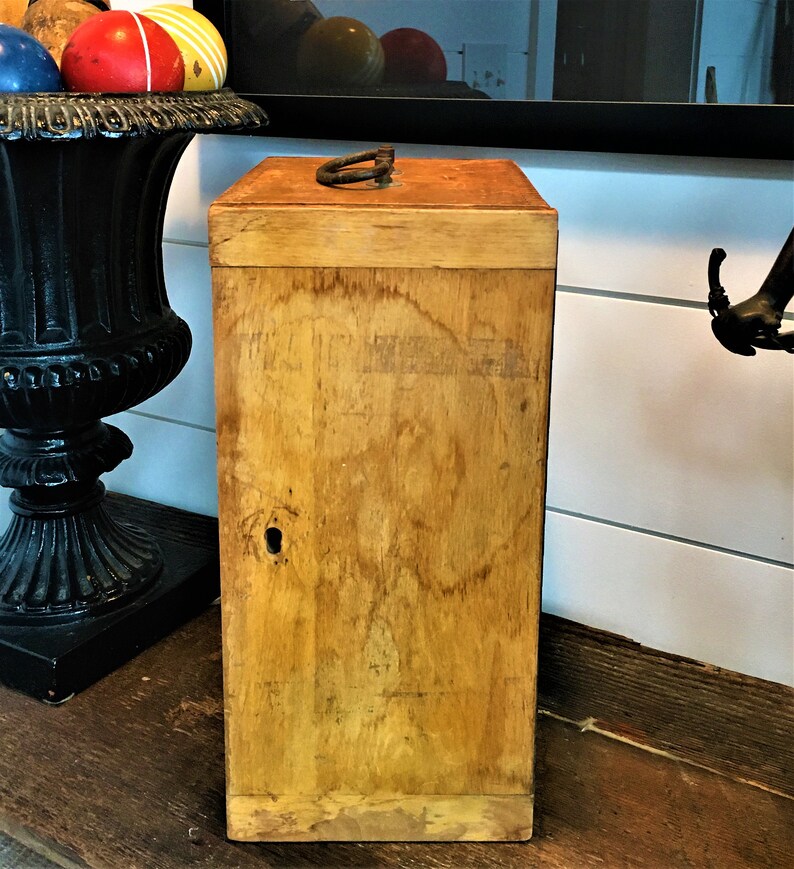 Vintage Wood Box / for Bausch and Lomb Microscope. Etsy