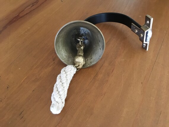 Shop Keepers Bell Brass Old Fashioned Old Style Etsy