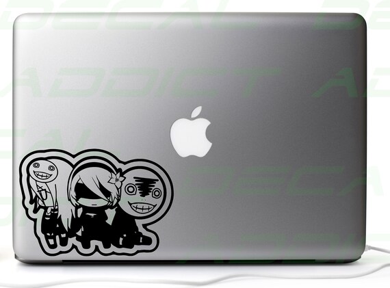Nier Automata 2B and 9S Vinyl Decal Stickers for Car//Laptop//Consoles//Mirror