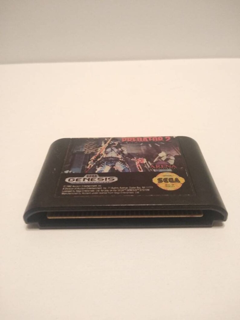 1992 Sega Genesis Predator 2 Video Game