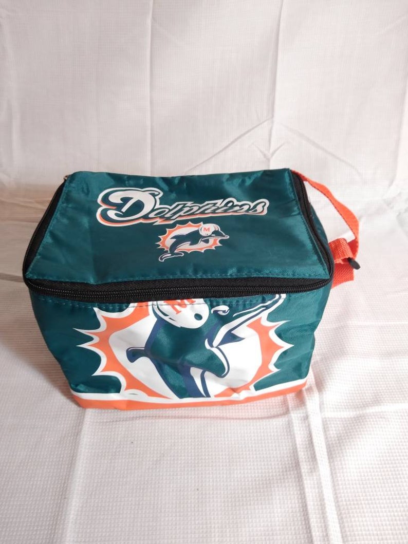 miami dolphins lunch bag