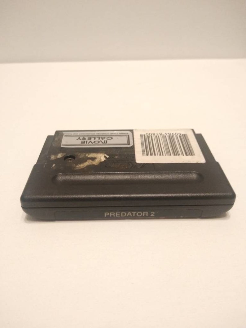 1992 Sega Genesis Predator 2 Video Game