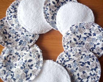 Cotons réutilisables ronds