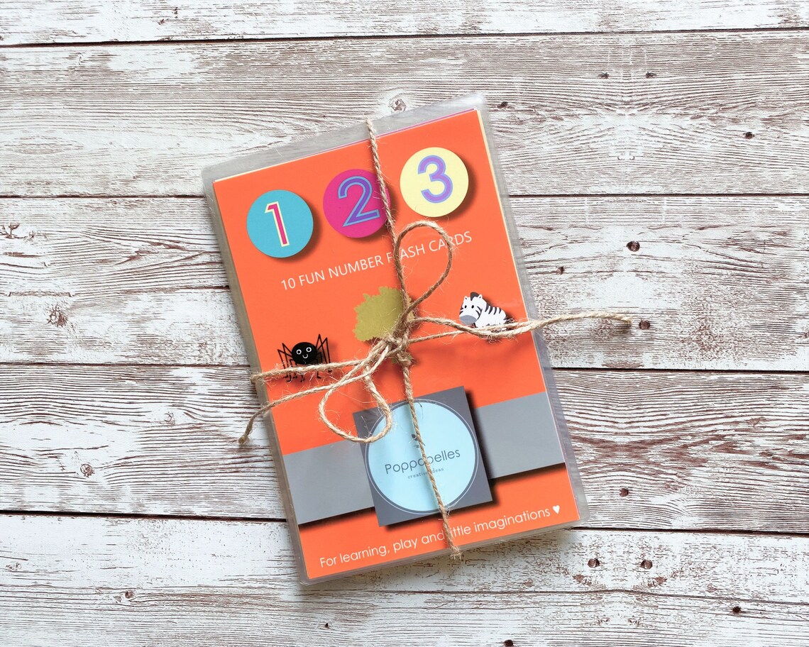 Number Cards 110 Laminated Number Cards for Children Etsy