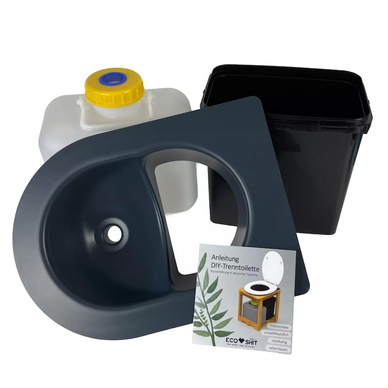 DIY Set Composting Toilet, Self-assembly Kit, 10L Ecoshit - Etsy