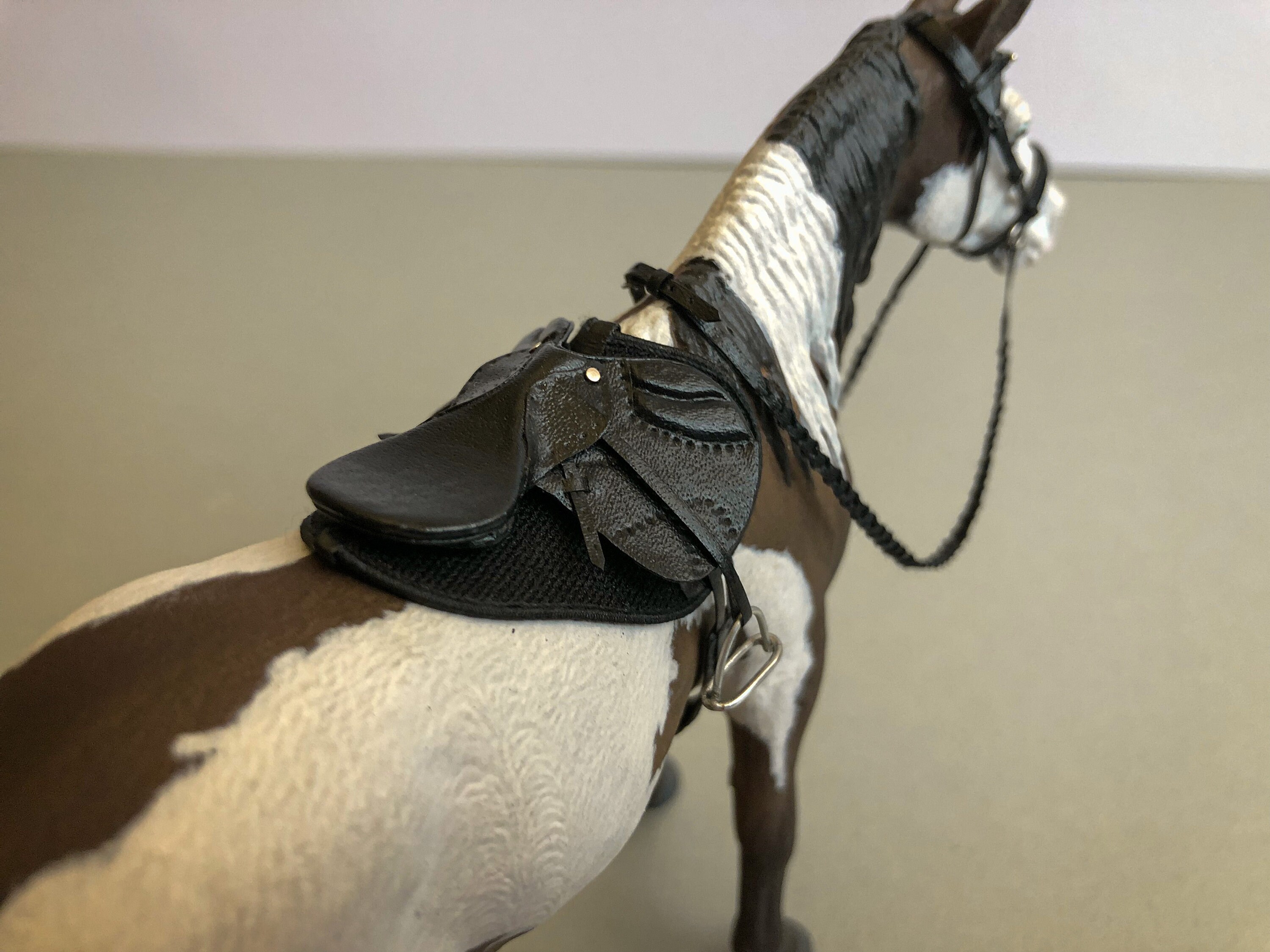 Collecta 120 Scaled Black Showjumping Tack Set Etsy