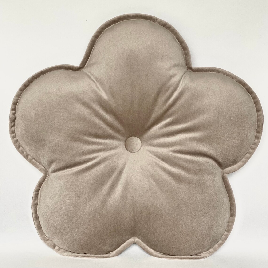 Velvet Flower Shaped Cushion Flower Shaped Pillow Decorative Etsy