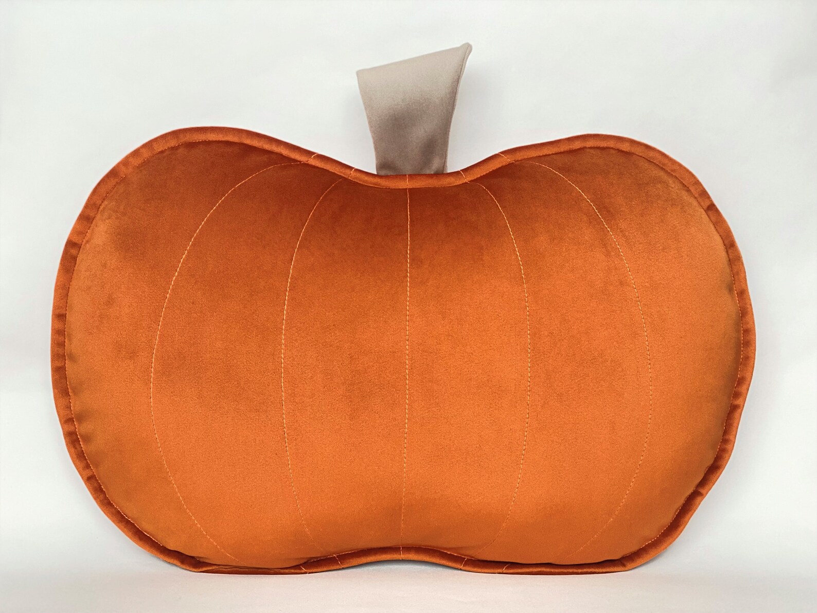 Velvet Rust Pumpkin Cushion Decorative Pumpkin Pillow Autumn Etsy