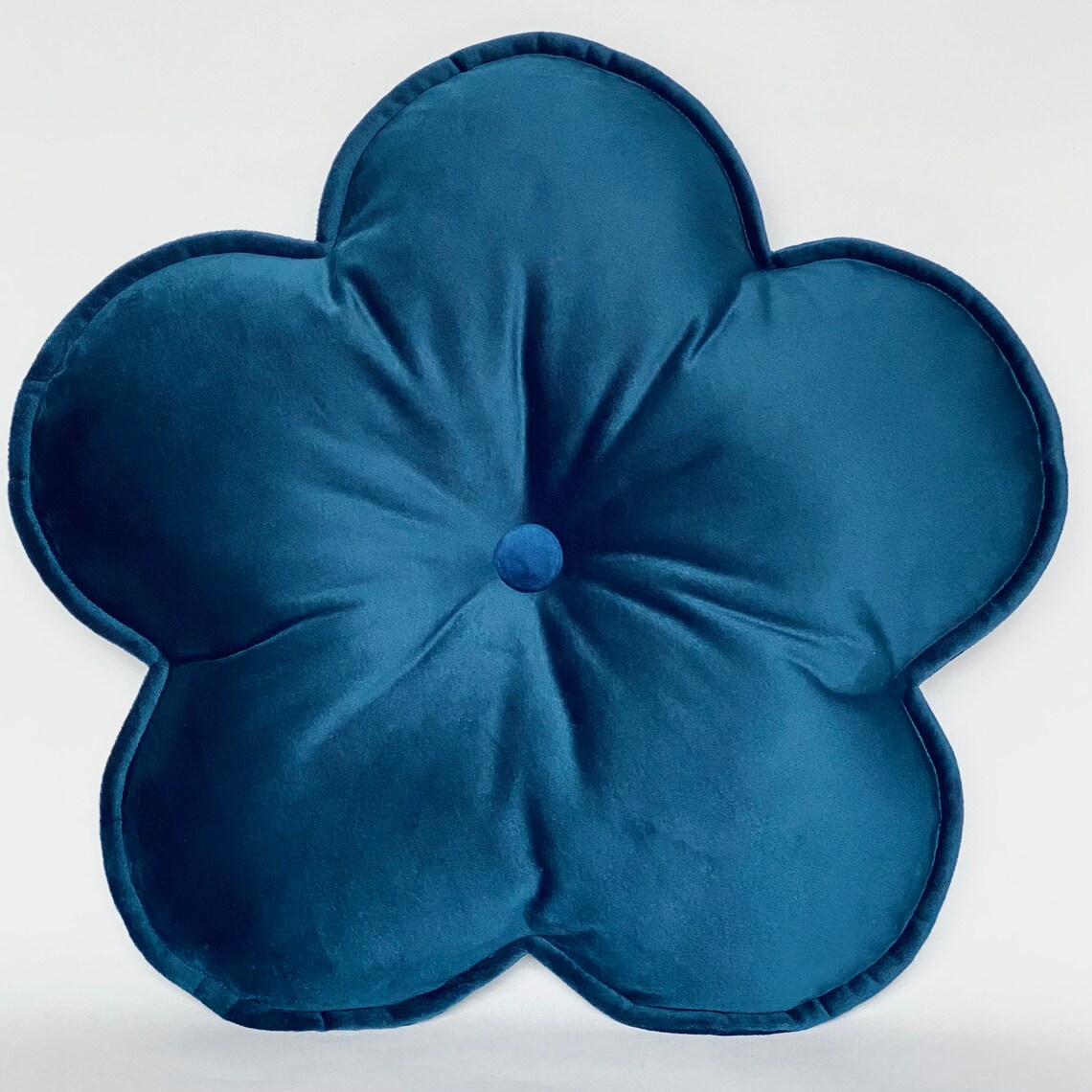 Velvet Flower Shaped Cushion Flower Shaped Pillow Decorative Etsy
