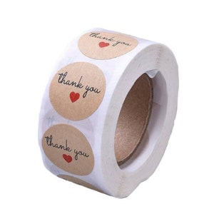 Thank You Stickers  Labels Stickers Round Stickers Thank You For Supporting My Small Business