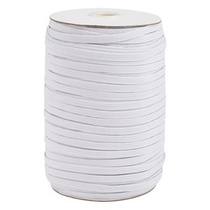 6mm Flat Elastic Cord Good Quality For Sewing Crafts