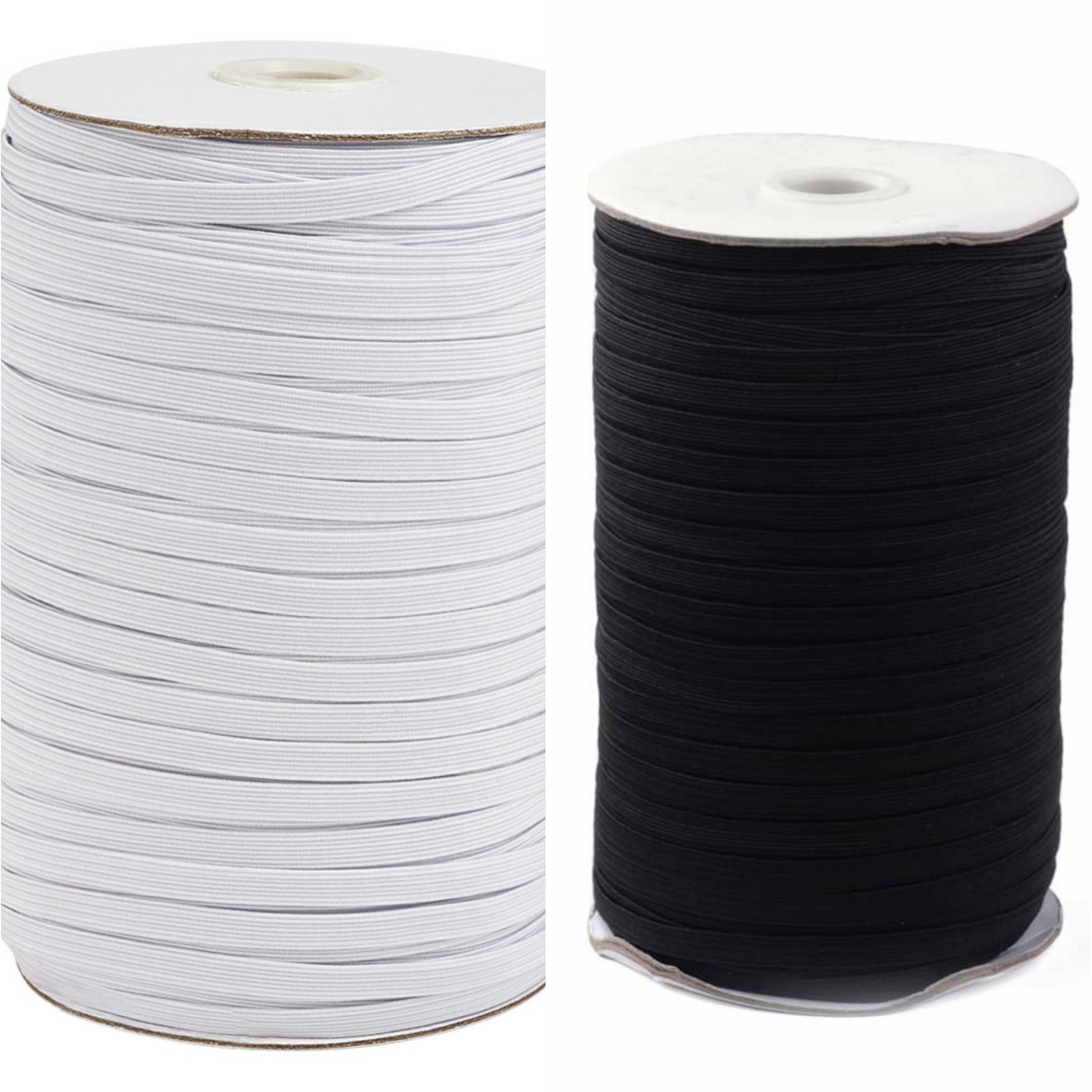 Flat Elastic Cord Good Quality for Sewing Crafts 10mm Black Etsy