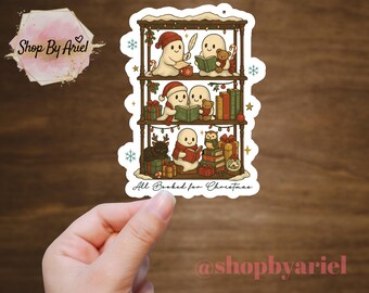 Book Lover Stickers | Cute Stickers for Readers, Bookworms & Book Clubs | Bookish Vinyl Decals for Gifts