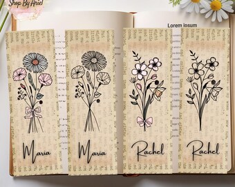 Marcapáginas para mujer/Regalo personalizado/Regalos para amantes de los libros/Regalo para amantes de los libros/Regalos para lectores/Booktok/Bookish/Marcapáginas para mujer