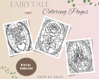 Páginas para colorear/ Página para colorear imprimible/ Página para colorear digital/ Marcapáginas para mujeres/ Amante de los libros/ Booktok/ Bookish/ Marcapáginas para mujeres
